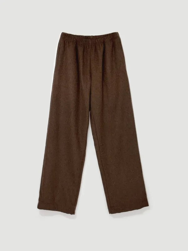 [EXCLUSIVE] Wool banding pants (브라운)