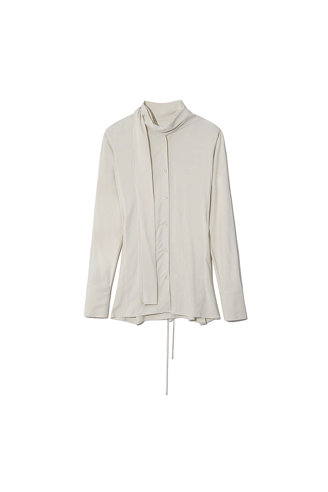 르917 FLUID SCARF SHIRT [IVORY] 상품 이미지 2