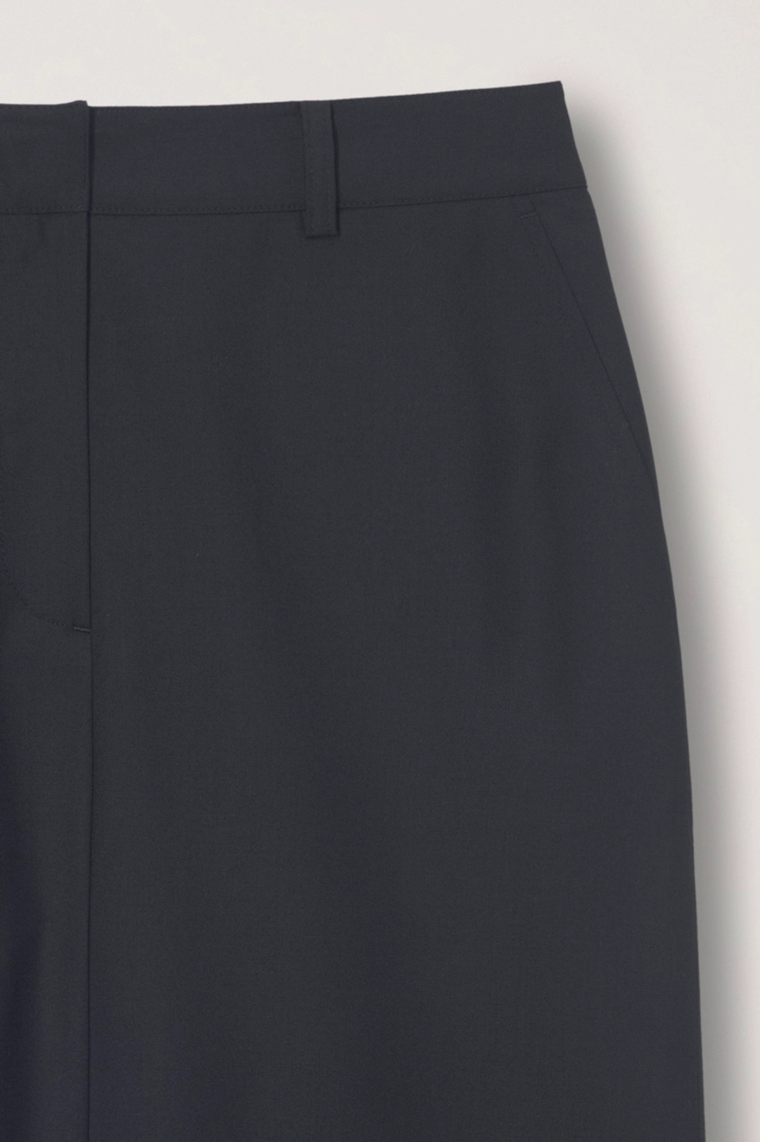 던스트 H-LINE LONG SKIRT BLACK_UDSK6B233BK 상품 이미지 3