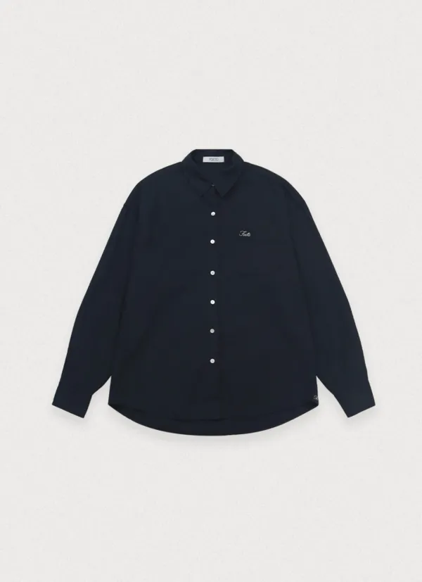 [2nd] Same oxford shirts (signiture line) - navy