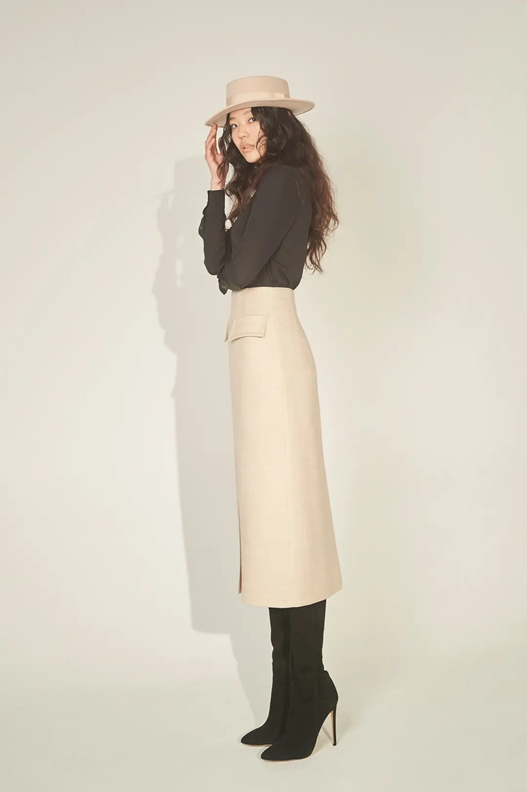 하나보 NO.3 SKIRT - OAT MEAL 상품 이미지 1