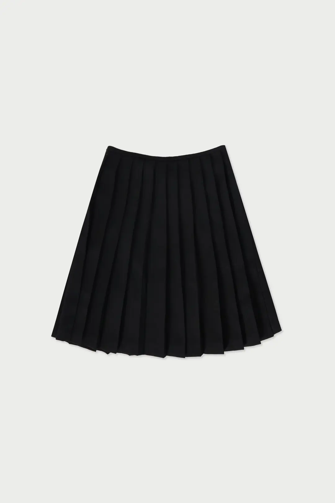 위드아웃썸머 Ron pleats skirt_black 상품 이미지 3
