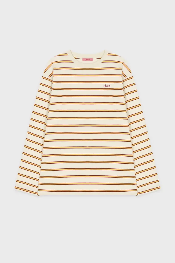 Multi Stripe Long Sleeve (Yellow)
