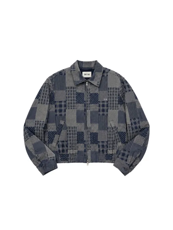 Papa Patchwork Bomber Navy_F263JK25