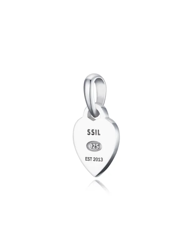 Flat Heart Charm