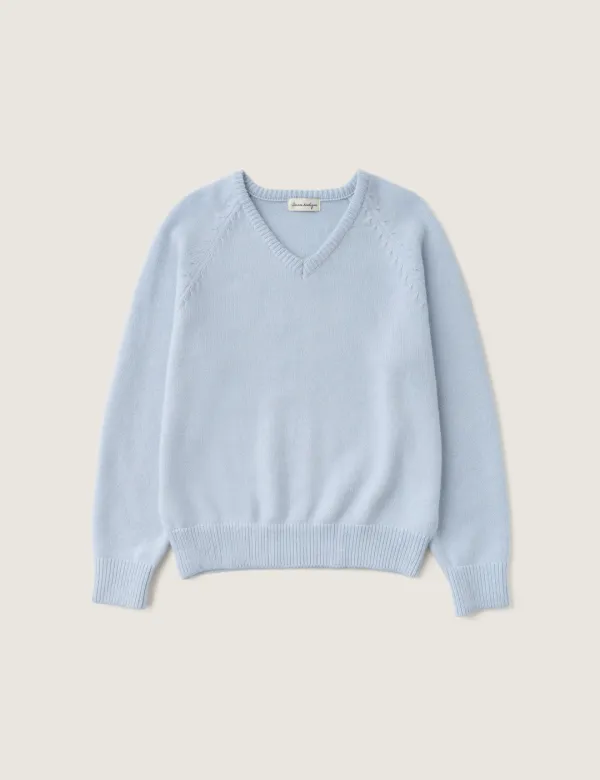 Nova Baby Alpaca Sweater (Sky Blue)