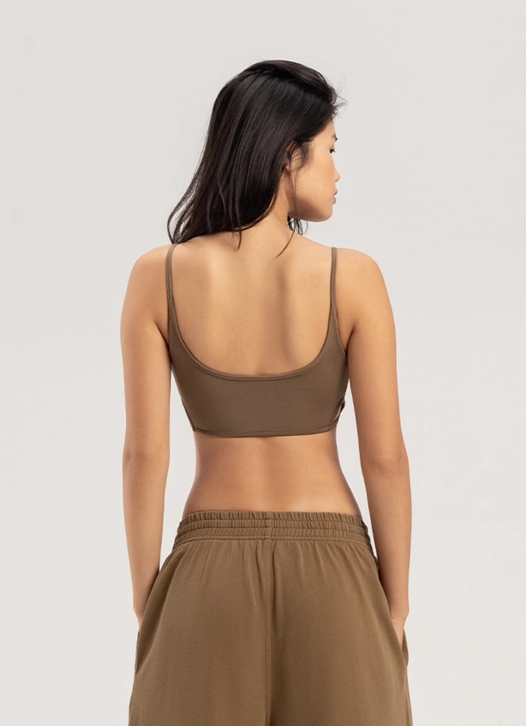 부디무드라 Side cut bra top_Coca Mocha 상품 이미지 2