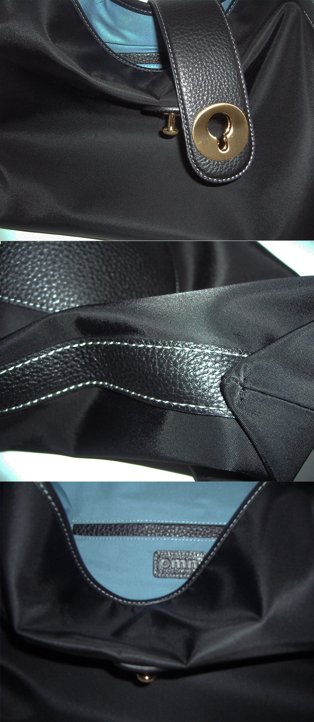 옴니포턴트 momentum tote bag _Nylon black 상품 이미지 2