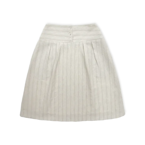 organic skirt - oatmeal