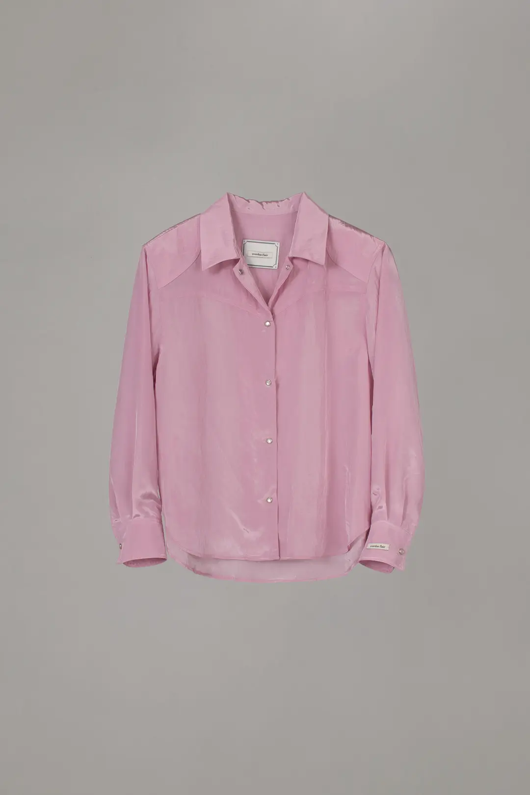 오버듀플레어 SHINE WESTERN SHIRTS_PINK 상품 이미지 3