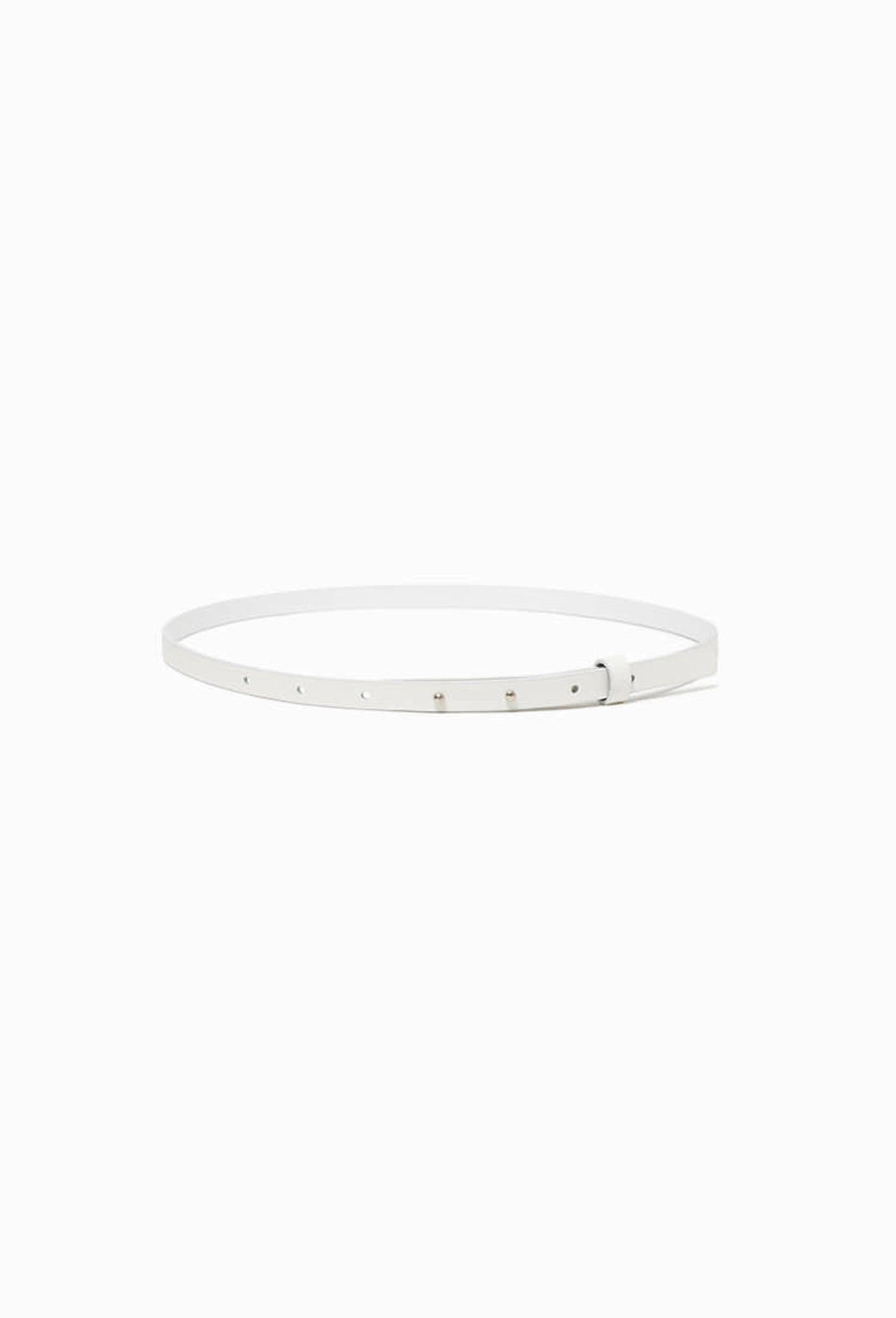 그레이스유 Grace Slim Leather Belt (Ivory) 상품 이미지 3