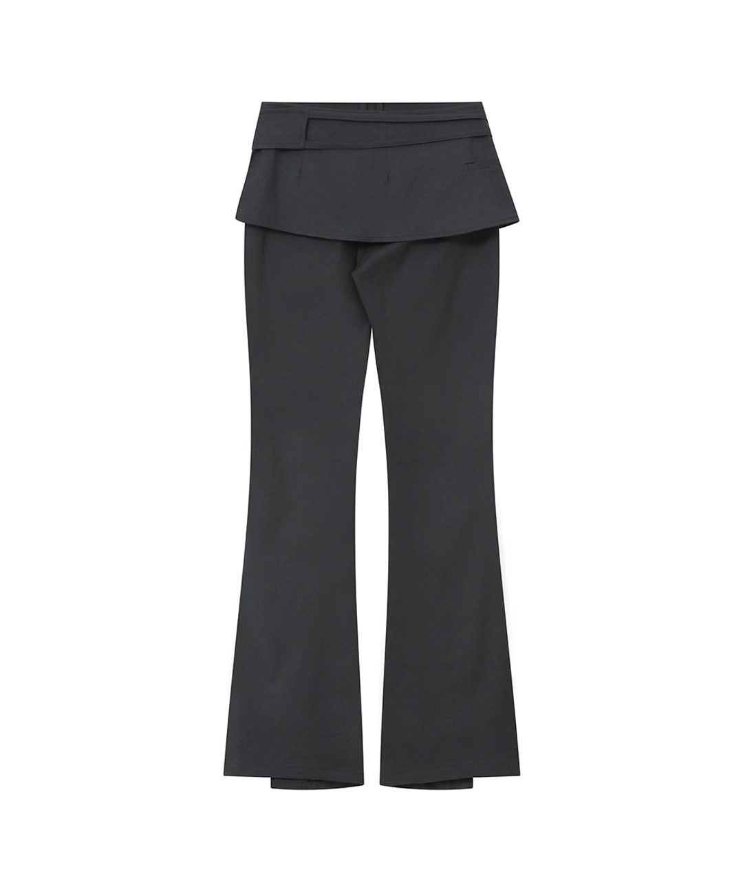 미세키서울 [레이 PICK] Side shirring string mini skirt pants set CHARCOAL 상품 이미지 2