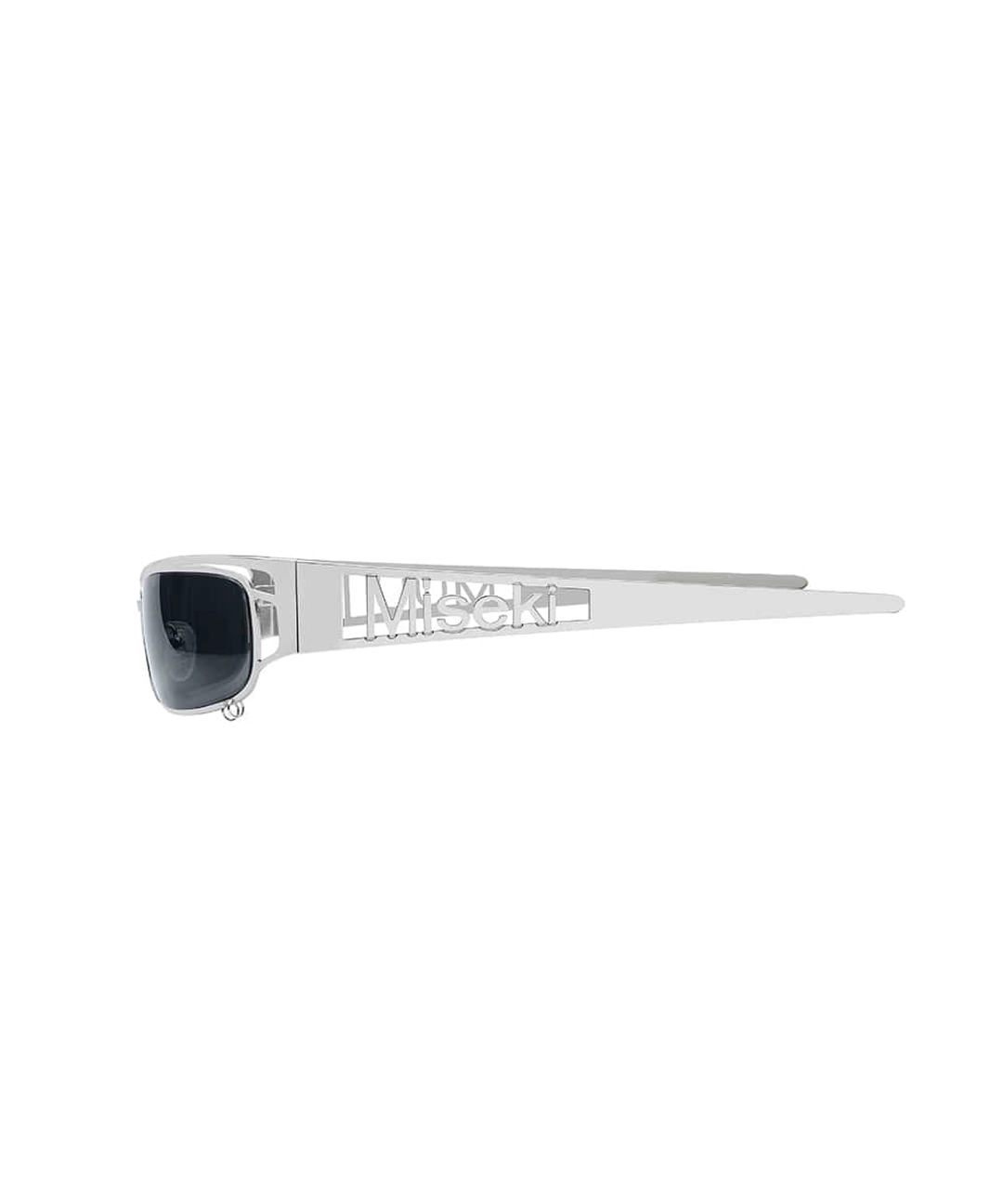 미세키서울 [X MUUT] MM1 logo headband eyewear SHINY SILVER / BLACK 상품 이미지 3