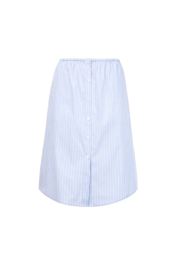 Button-up Skirt, Sky Blue