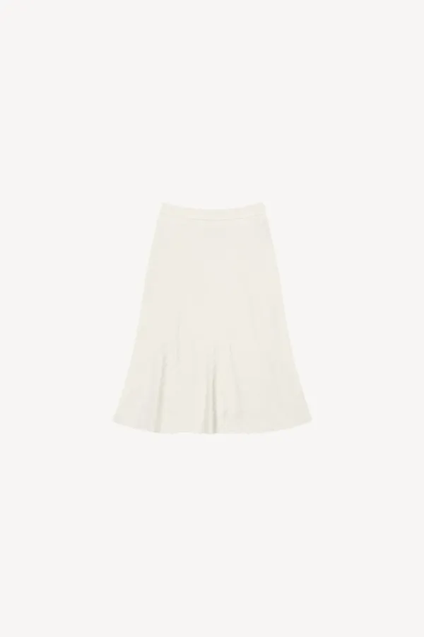 Valen Satin Midi Skirt