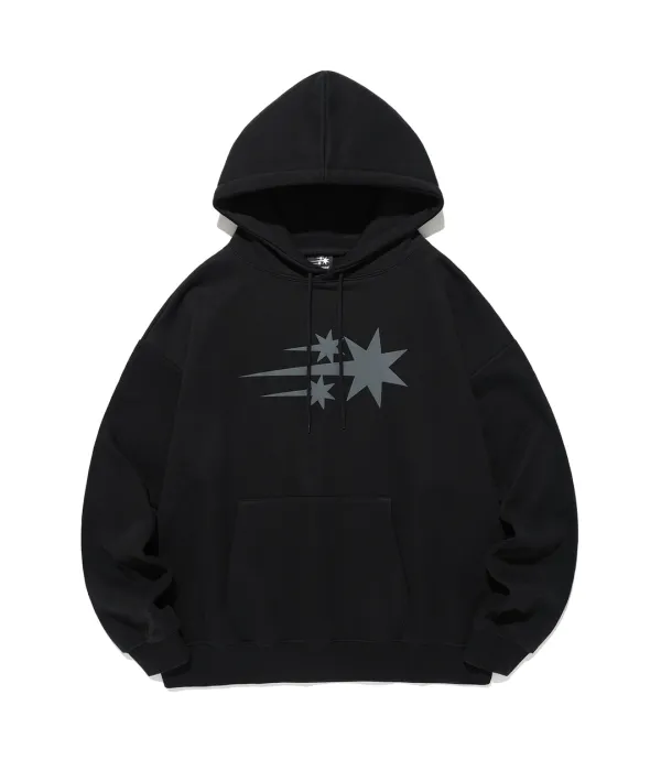 3star hoodie[black]
