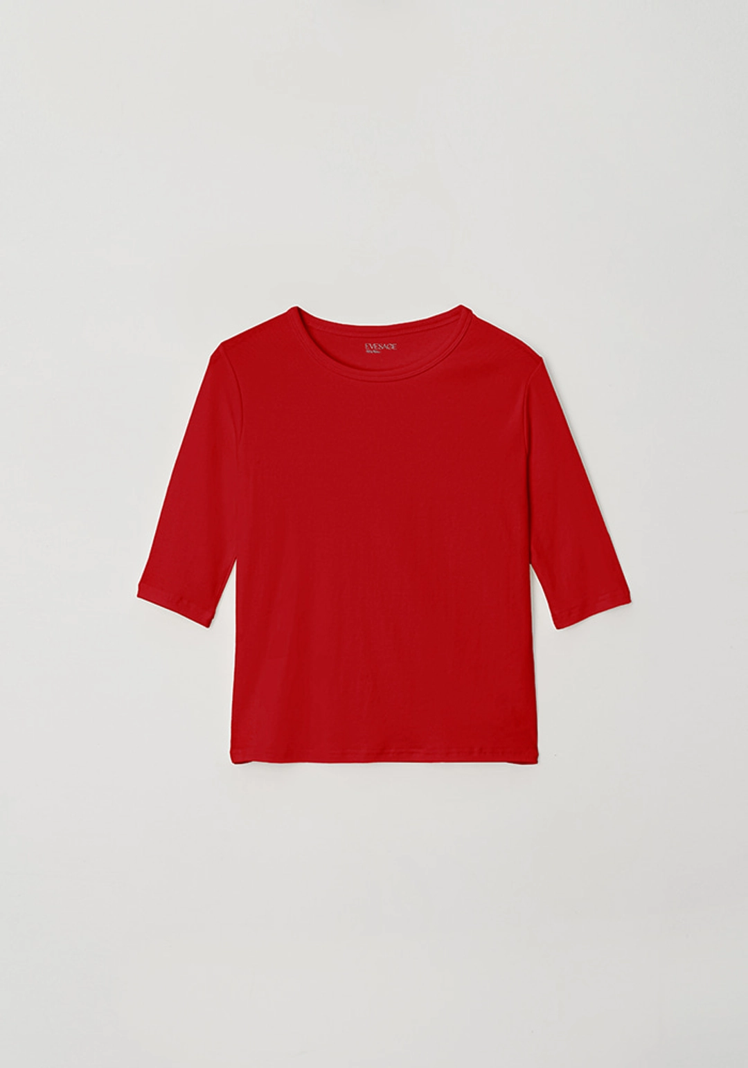 이브세이지 Regular span half tee (Red) 상품 이미지 1