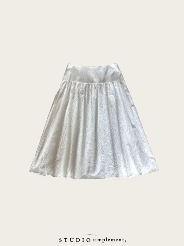 Monceau Gathered Skirt