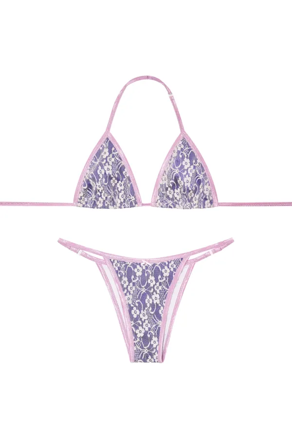 LACE BIKINI (PURPLE)