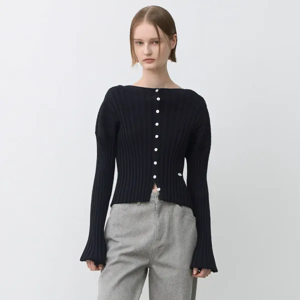 (CD-2195)PETTU TWO-WAY CROP CARDIGAN
