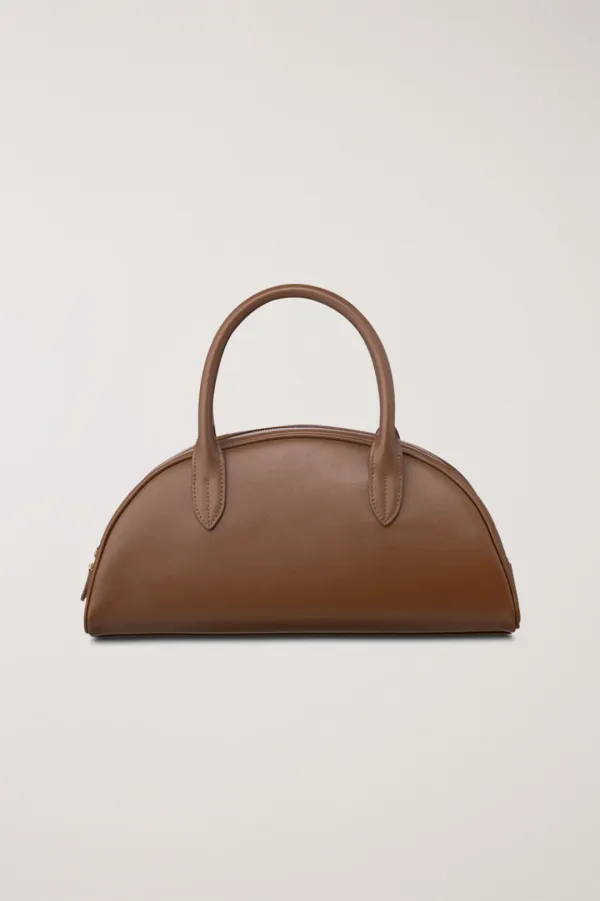 CLASSIC BOWLING BAG TAN_UDBA6E203W2
