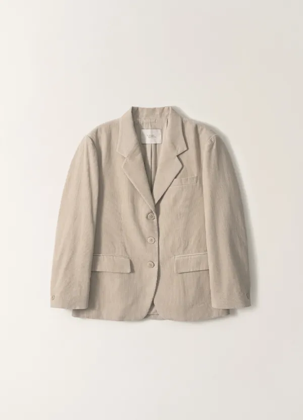 Corduroy Vintage Jacket (Macadamia)