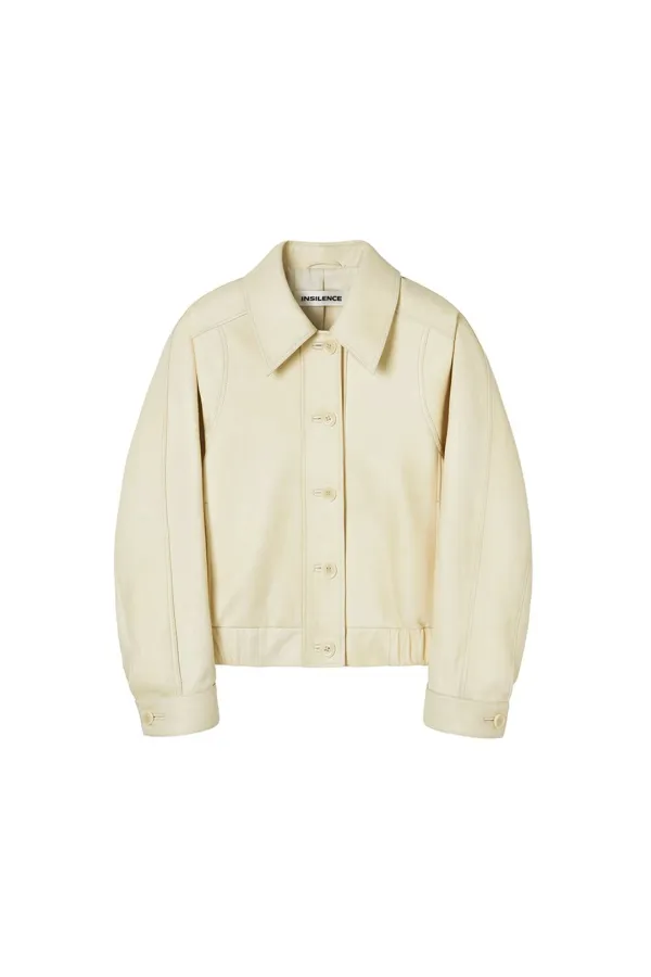 [ITALY] 베지터블 램스킨 자켓 BUTTER BEIGE