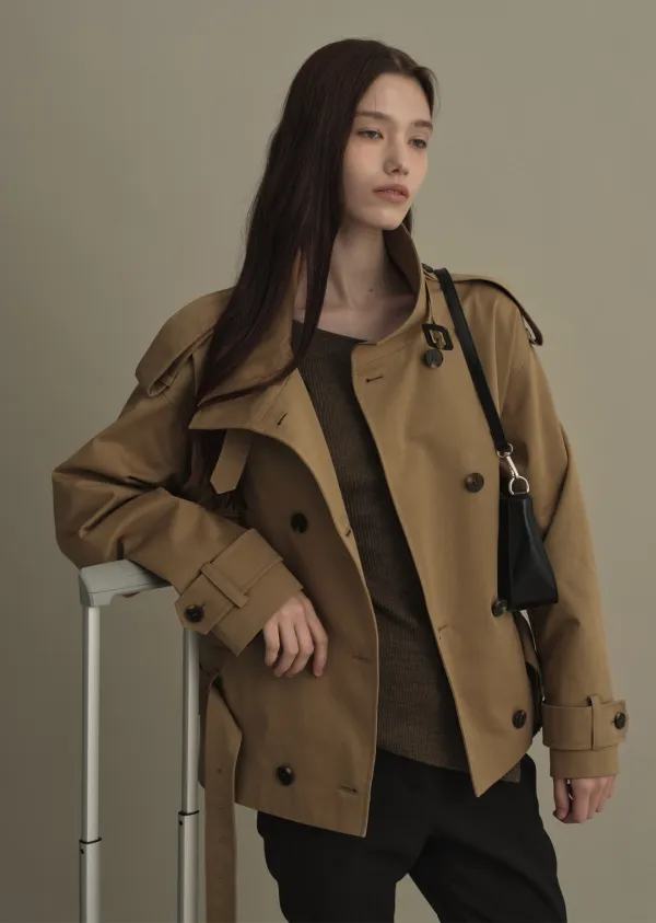 [9/30 예약배송] RIBBED SLIT PULLOVER (ash brown)