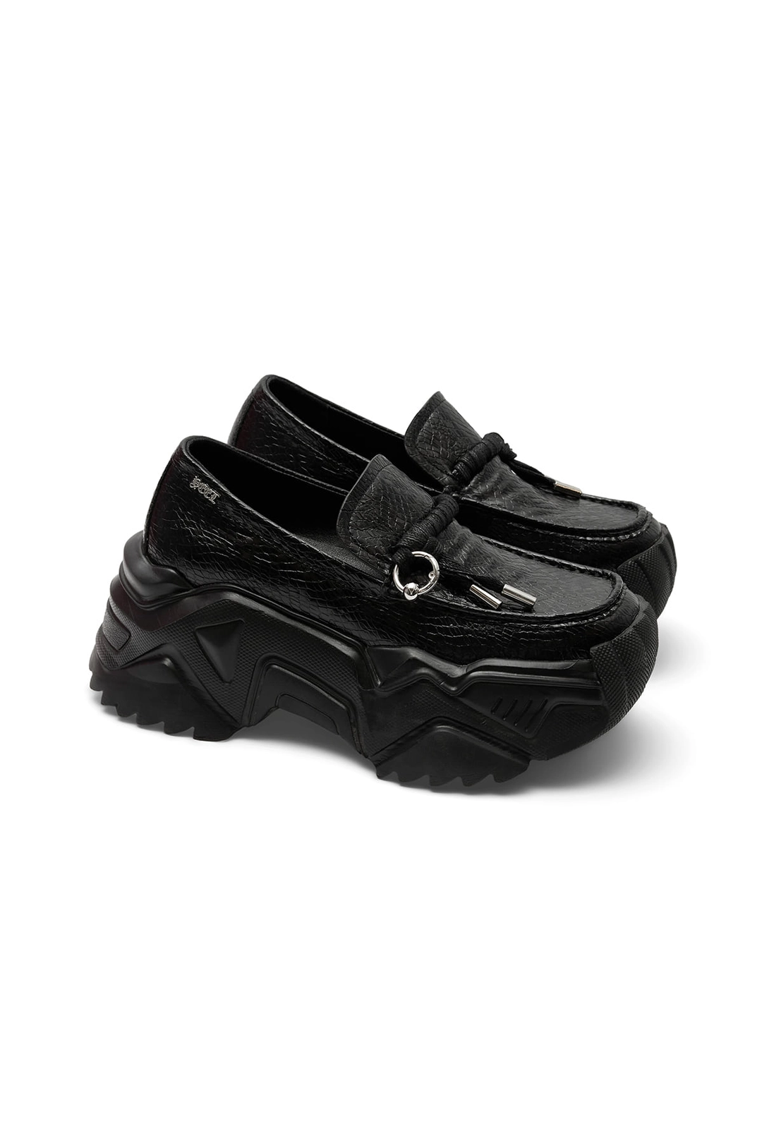 와이이이엘 YEEL PLATFORM LOAFER BLACK 상품 이미지 2