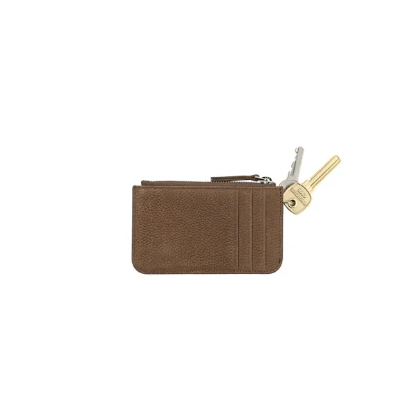 CARD HOLDER WALLET [NUBUCK BROWN]