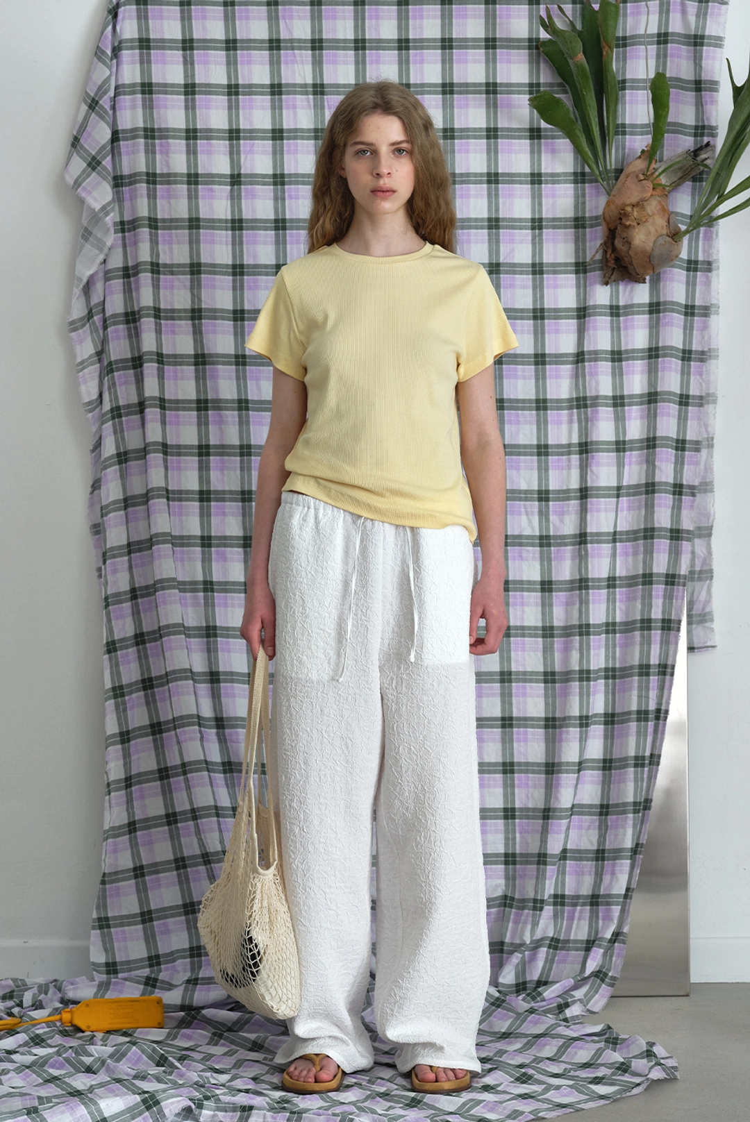 브렌다 브렌든 baker half tee - butter 상품 이미지 2