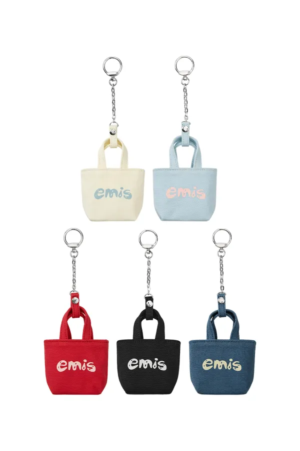 LOGO TOTE BAG KEYRING