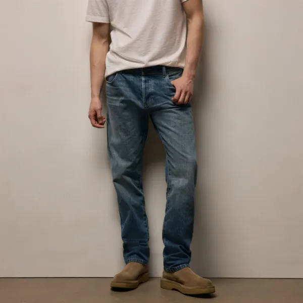 Classic Denim Pant - Medium Wash