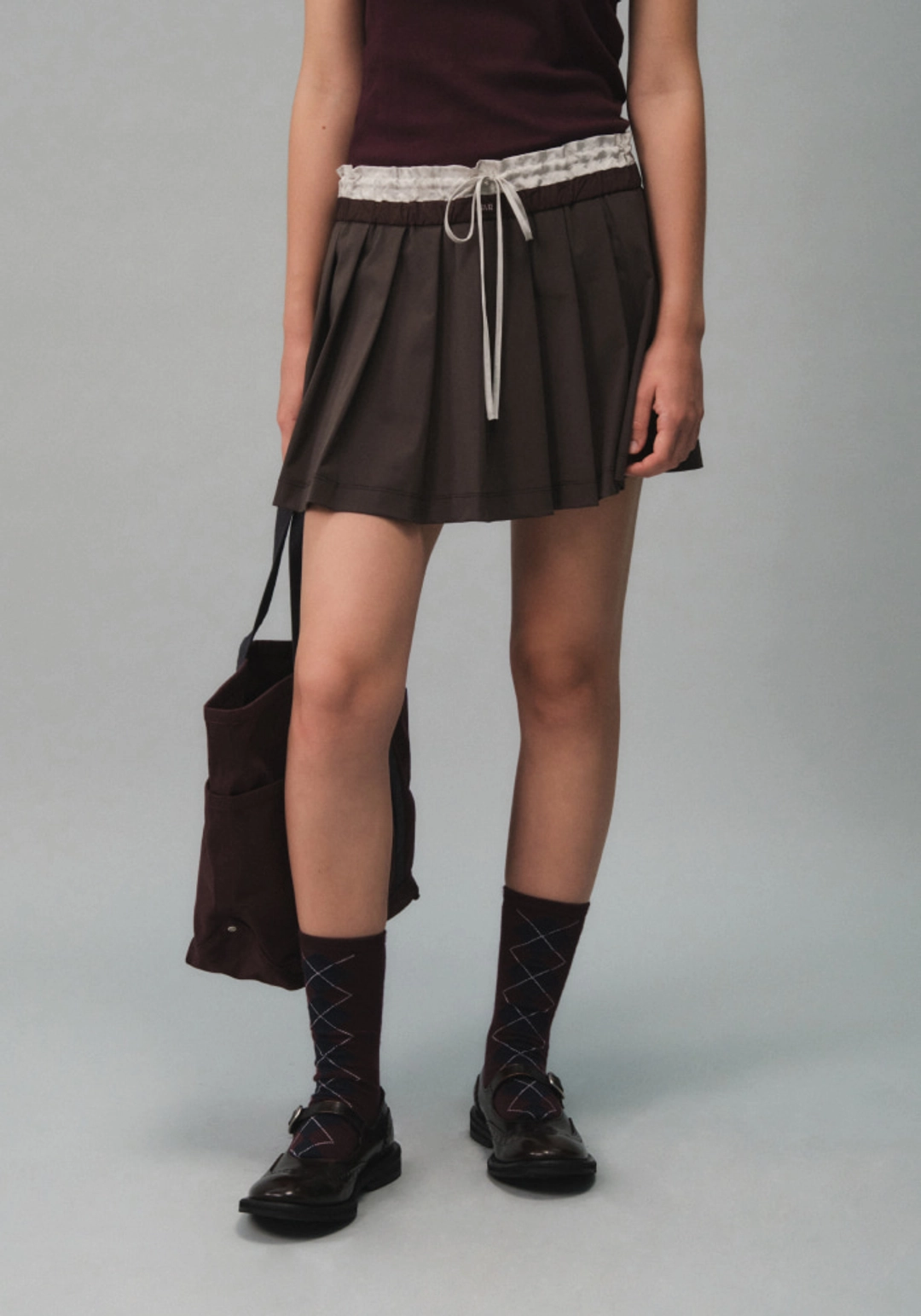 그로브 CONNIE PLEATS SKIRT 상품 이미지 3