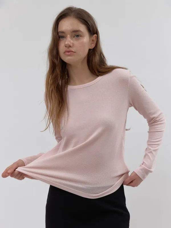 the airy tee (pink)