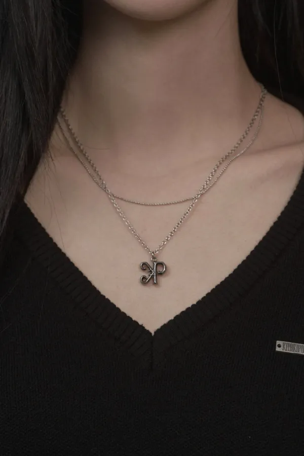 Drape Symbol Necklace