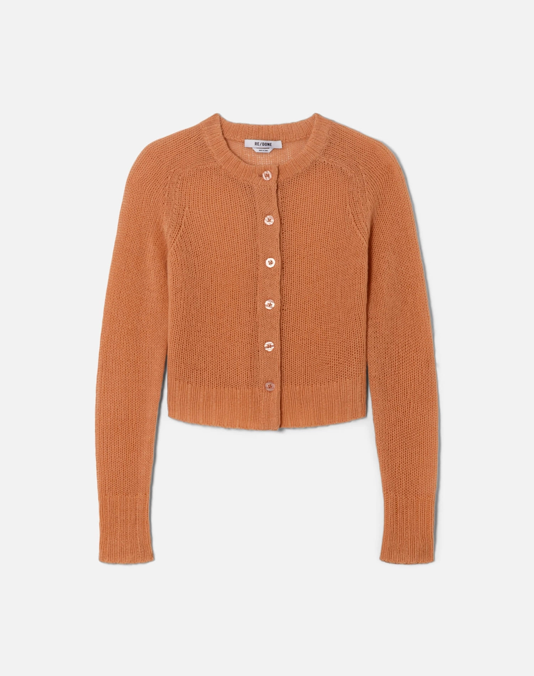 리던 Slim Cashmere Cardigan - Papaya 상품 이미지 1