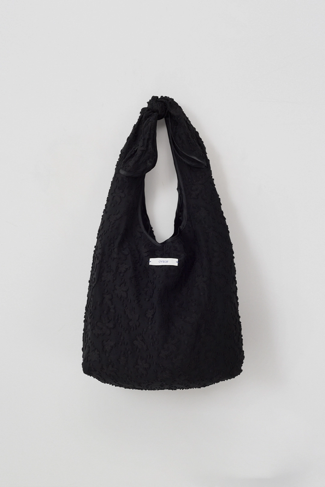 오브오브 [9차] Flower Embroidered Bag_Black 상품 이미지 3