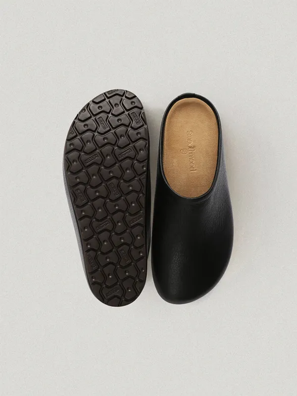 Randy Mule Black (Vibram Sole)