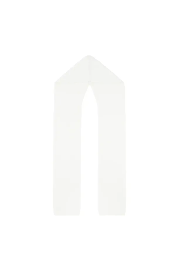 Piv\'vee Cashmere Hooded Muffler (pure ivory)