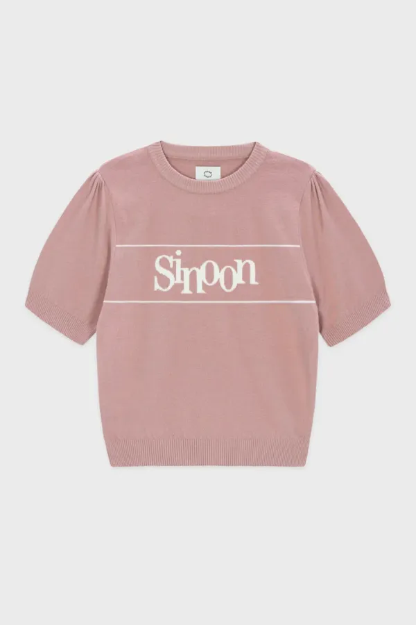 Sinoon Logo Half Knit (Pink)