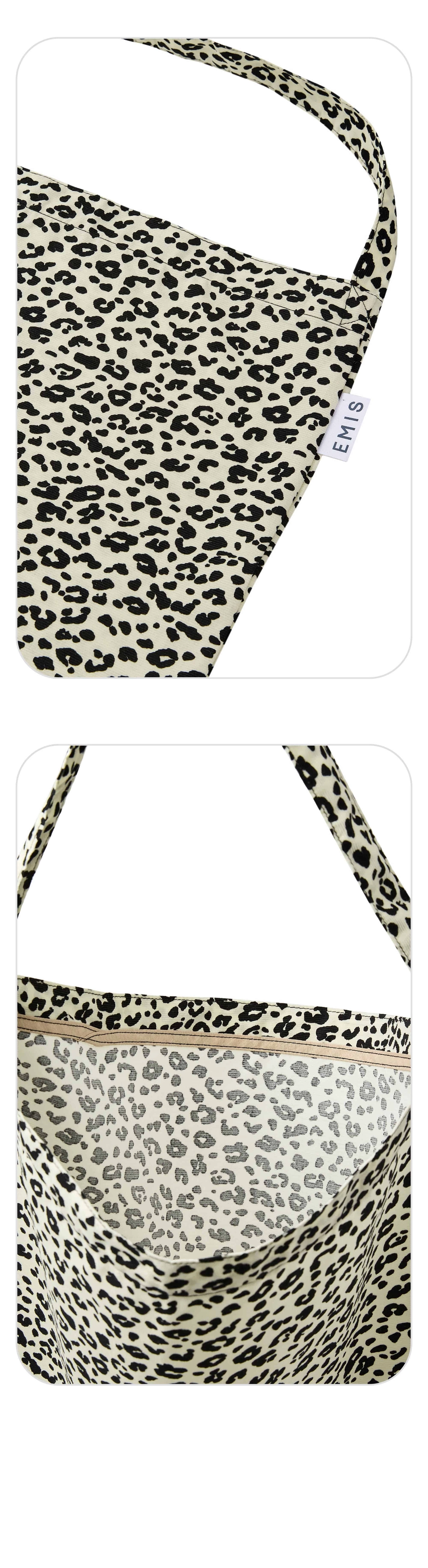 이미스 22Y LEOPARD CORDUROY ECO BAG-IVORY 상품 이미지 2