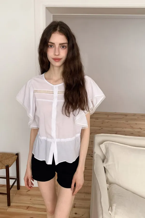 Zooey Blouse / White