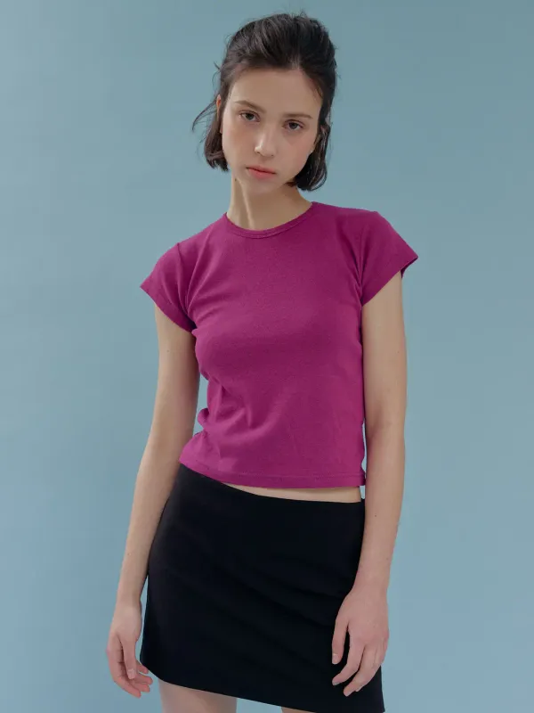 vintage vibe t-shirts (purple berry)