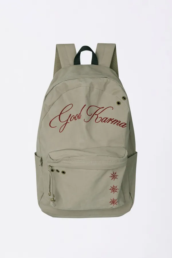 Karma Vintage Backpack Ash
