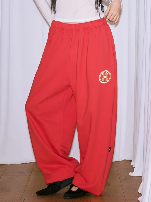 H LOGO BASIC WIDE PT - RED