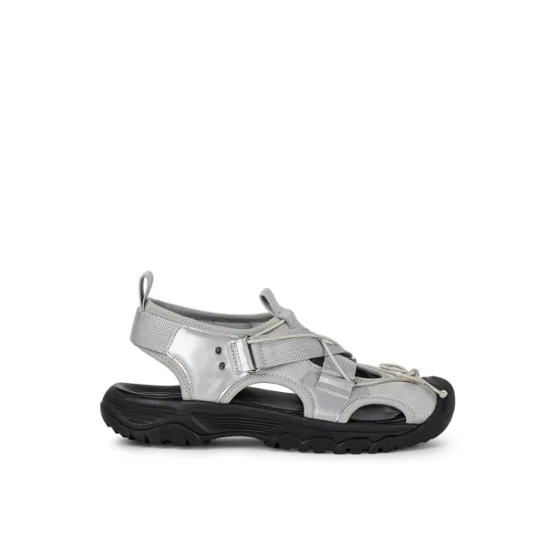 RIBEL TRAIL SANDALS / SILVER