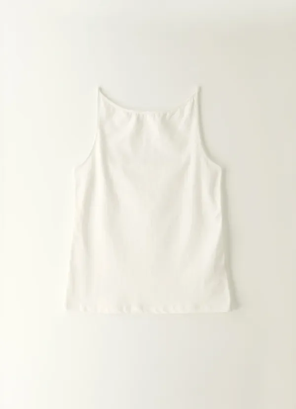 Lia cotton sleeveless / Ivory
