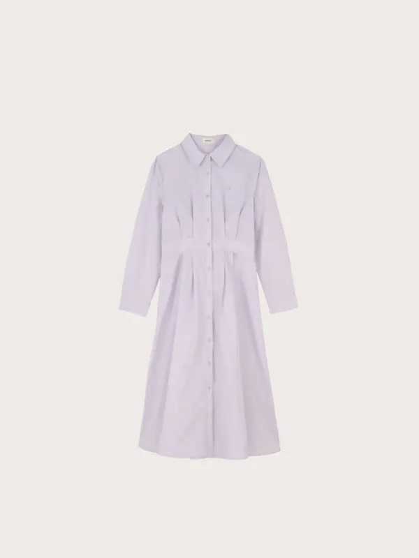 로하스 핀턱 원피스[LAVENDER]*오늘 출발