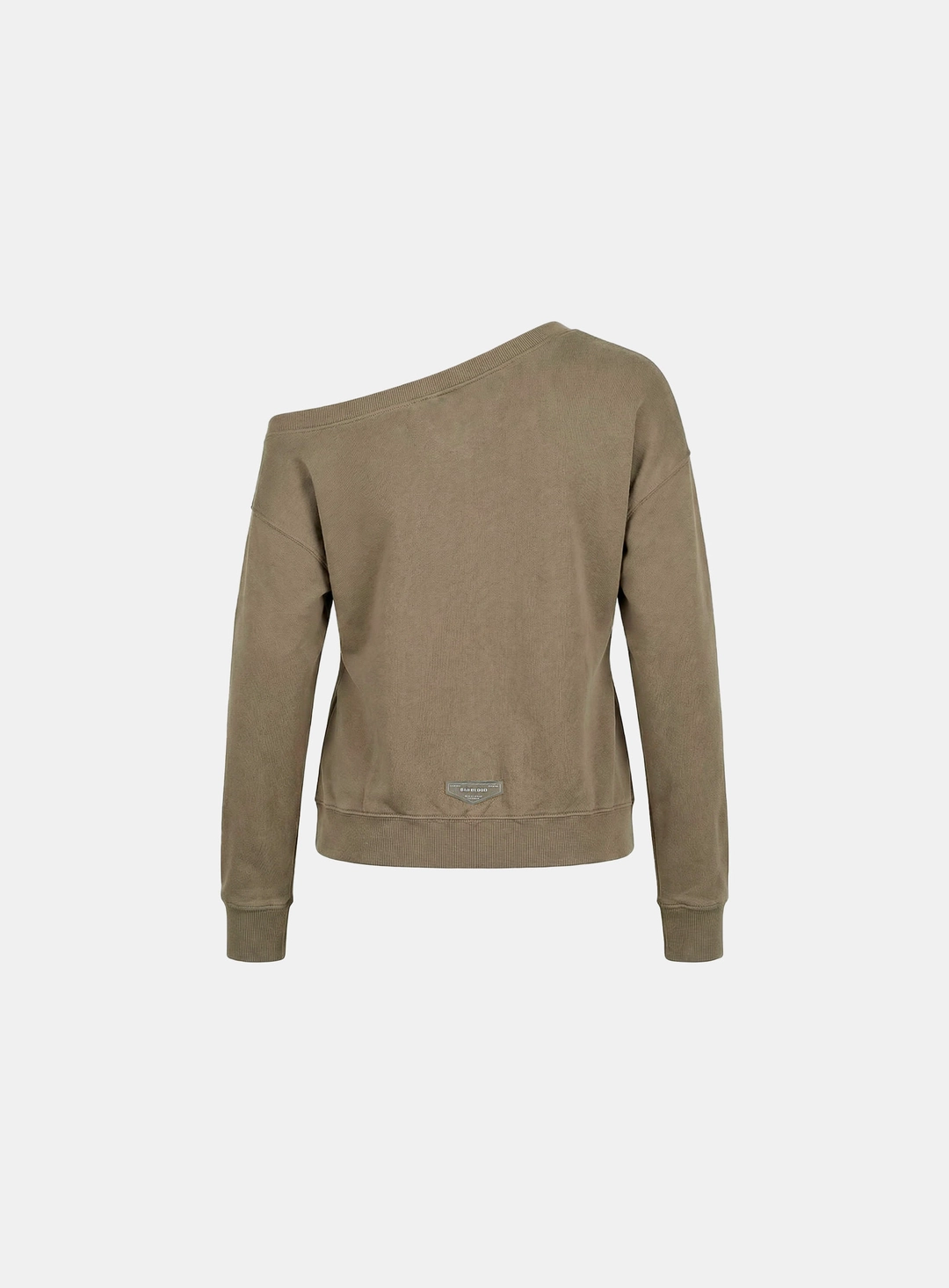 배드블러드 [w-sweatshirt26-001] BS Soft Terry Off-the-Shoulder Sweatshirt - Tobacco 상품 이미지 2